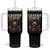 Crayon Eater Tumbler With Handle Funny Eagle 250th Anniversary Veterans Gifts TS10 One Size: 40 oz Black Print Your Wear