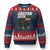 Crayon Eater Ugly Christmas Sweater Funny Bulldog Military Corps Proud Soldier Family - Print Your Wear