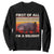 Moo Deng Sweatshirt First Of All I'm A Delight Sarcastic Angry Pygmy Hippo TS10 Black Print Your Wear