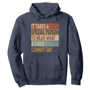Special Education Teacher Hoodie Inspirational SPED Teachers Autism TS10 Navy Print Your Wear