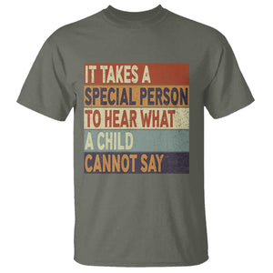Special Education Teacher T Shirt Inspirational SPED Teachers Autism TS10 Military Green Print Your Wear