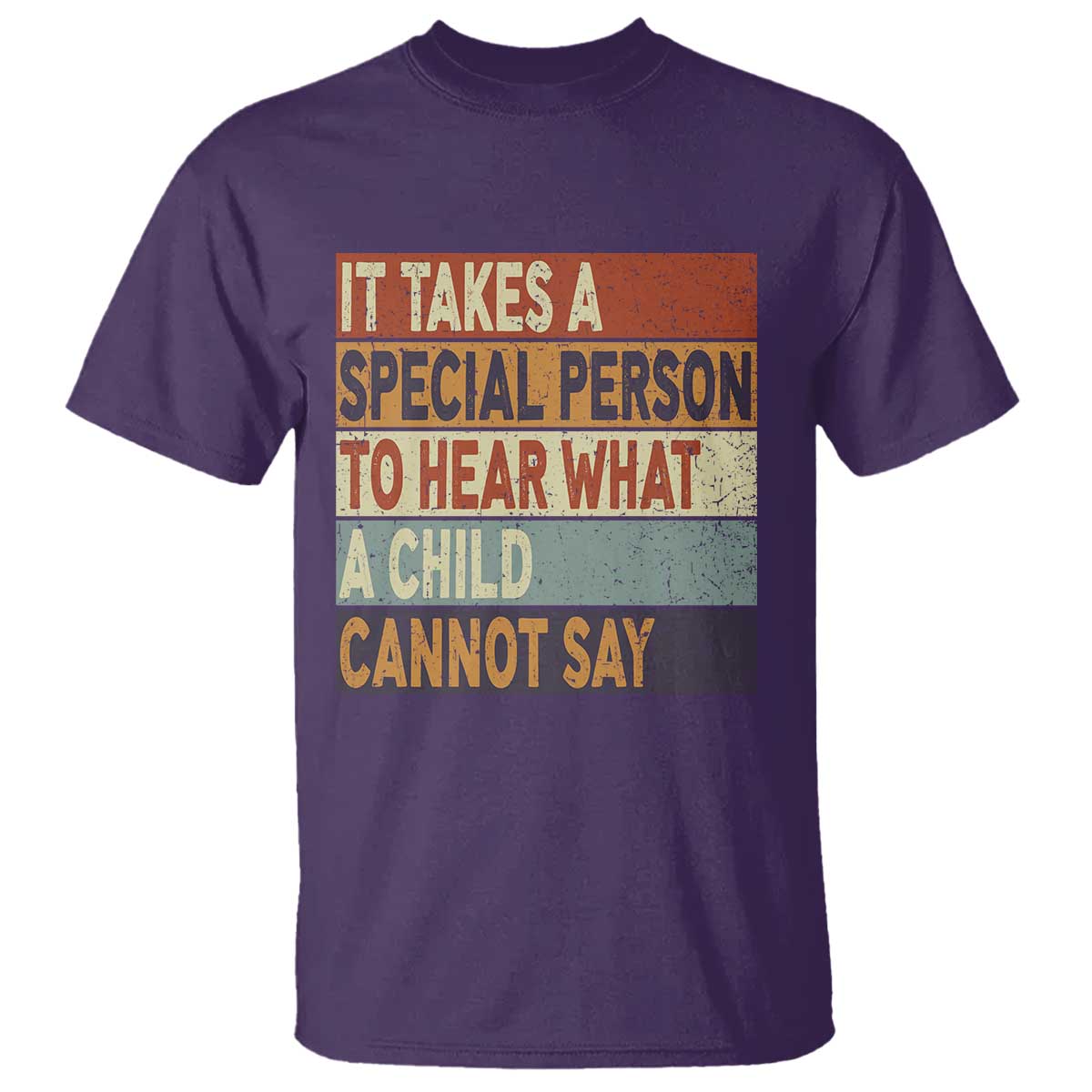 Special Education Teacher T Shirt Inspirational SPED Teachers Autism TS10 Purple Print Your Wear