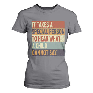 Special Education Teacher T Shirt For Women Inspirational SPED Teachers Autism TS10 Charcoal Print Your Wear
