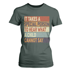 Special Education Teacher T Shirt For Women Inspirational SPED Teachers Autism TS10 Dark Forest Green Print Your Wear