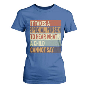 Special Education Teacher T Shirt For Women Inspirational SPED Teachers Autism TS10 Royal Blue Print Your Wear