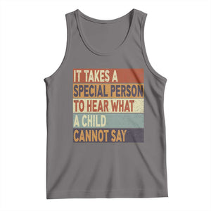 Special Education Teacher Tank Top Inspirational SPED Teachers Autism TS10 Deep Heather Print Your Wear