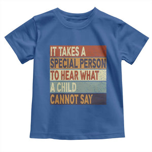 Special Education Teacher Toddler T Shirt Inspirational SPED Teachers Autism TS10 Royal Blue Print Your Wear