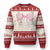 Pink Coquette Nurse Ugly Christmas Sweater Toile de Jouy Stethoscope Bow TS10 Red Print Your Wear