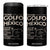 Gulf Of Mexico 4 in 1 Can Cooler Tumbler 1672 Historic Map Coast Mexico Lover TS10 One Size: 16 oz Black Print Your Wear