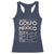 Gulf Of Mexico Racerback Tank Top 1672 Historic Map Coast Mexico Lover TS10 Navy Print Your Wear