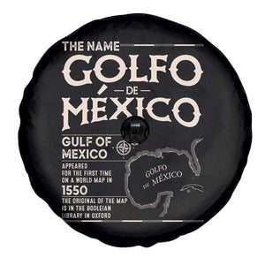 Gulf Of Mexico Spare Tire Cover 1672 Historic Map Coast Mexico Lover TS10 Print Your Wear