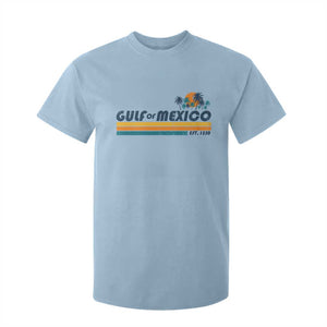 Gulf Of Mexico T Shirt For Kid Texas Alabama Mississippi Florida Beach Gulf Coast Mexico Lover TS10 Light Blue Print Your Wear
