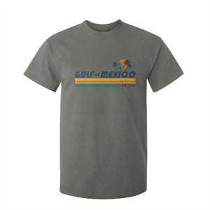 Gulf Of Mexico T Shirt For Kid Texas Alabama Mississippi Florida Beach Gulf Coast Mexico Lover TS10 Military Green Print Your Wear