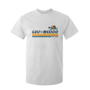 Gulf Of Mexico T Shirt For Kid Texas Alabama Mississippi Florida Beach Gulf Coast Mexico Lover TS10 White Print Your Wear