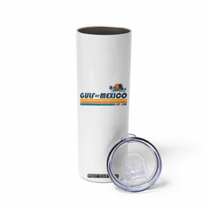 Gulf Of Mexico Skinny Tumbler Texas Alabama Mississippi Florida Beach Gulf Coast Mexico Lover TS10 Print Your Wear