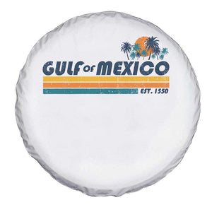 Gulf Of Mexico Spare Tire Cover Texas Alabama Mississippi Florida Beach Gulf Coast Mexico Lover TS10 Print Your Wear