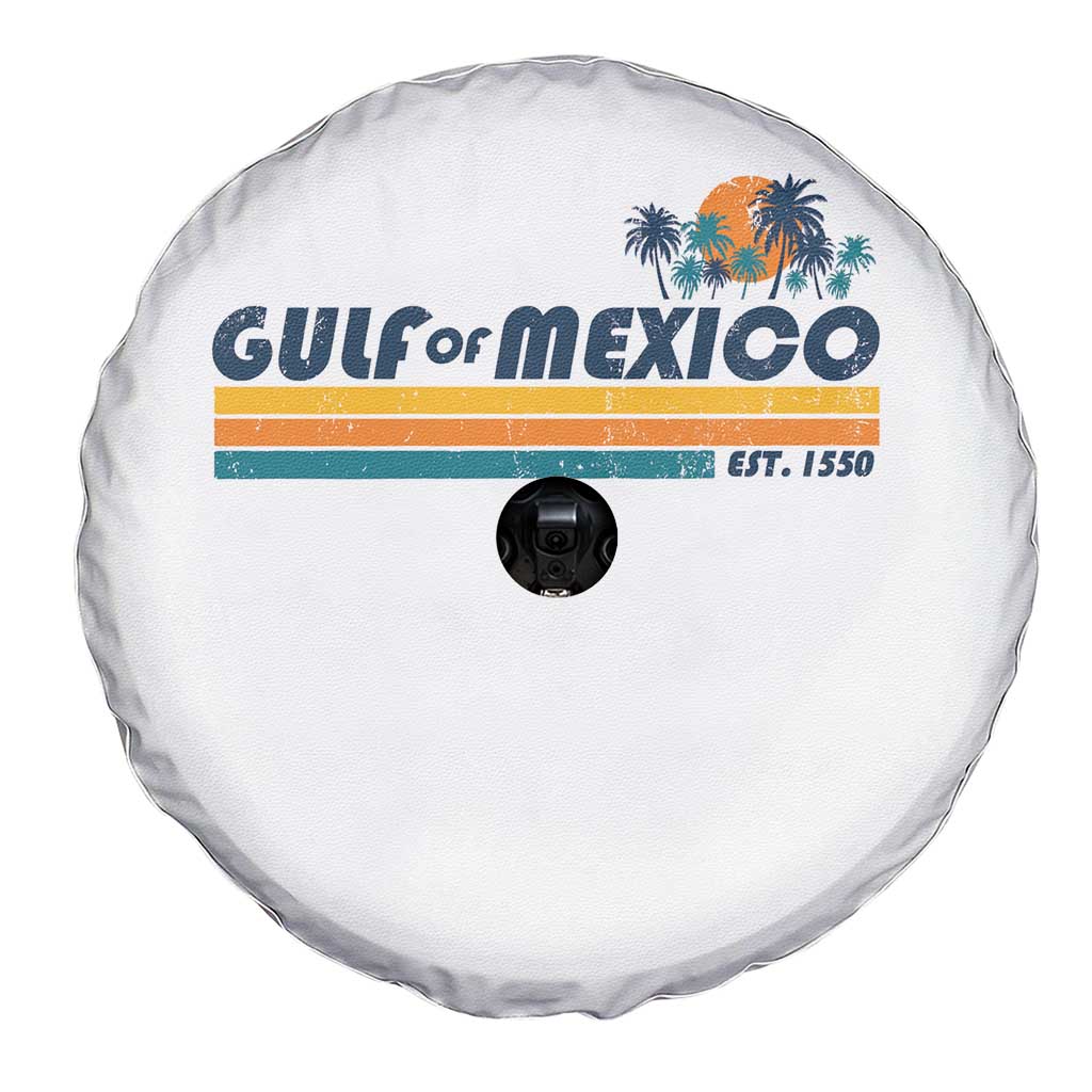 Gulf Of Mexico Spare Tire Cover Texas Alabama Mississippi Florida Beach Gulf Coast Mexico Lover TS10 Print Your Wear