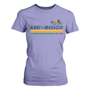 Gulf Of Mexico T Shirt For Women Texas Alabama Mississippi Florida Beach Gulf Coast Mexico Lover TS10 Violet Print Your Wear