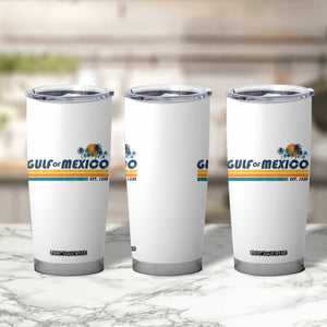 Gulf Of Mexico Tumbler Cup Texas Alabama Mississippi Florida Beach Gulf Coast Mexico Lover TS10 Print Your Wear
