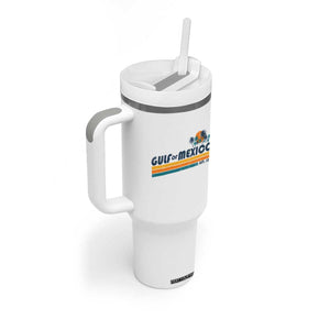 Gulf Of Mexico Tumbler With Handle Texas Alabama Mississippi Florida Beach Gulf Coast Mexico Lover TS10 Print Your Wear