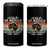 Never Forget Gulf Of Mexico 4 in 1 Can Cooler Tumbler 1915 - 2025 TS10 One Size: 16 oz Black Print Your Wear