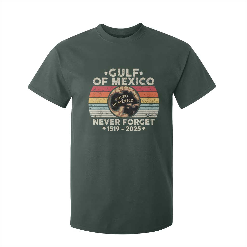 Never Forget Gulf Of Mexico T Shirt For Kid 1915 - 2025 TS10 Dark Forest Green Print Your Wear