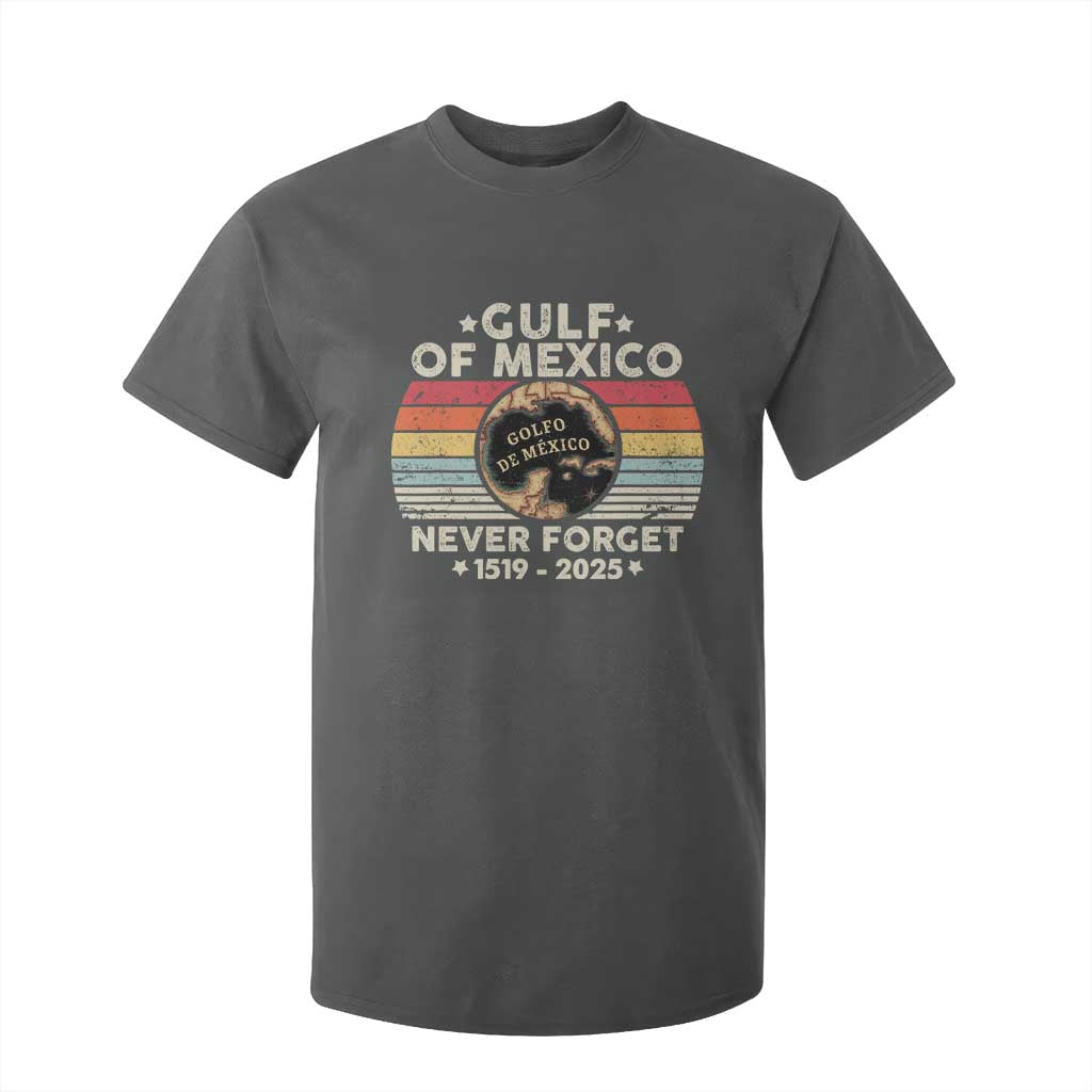 Never Forget Gulf Of Mexico T Shirt For Kid 1915 - 2025 TS10 Dark Heather Print Your Wear