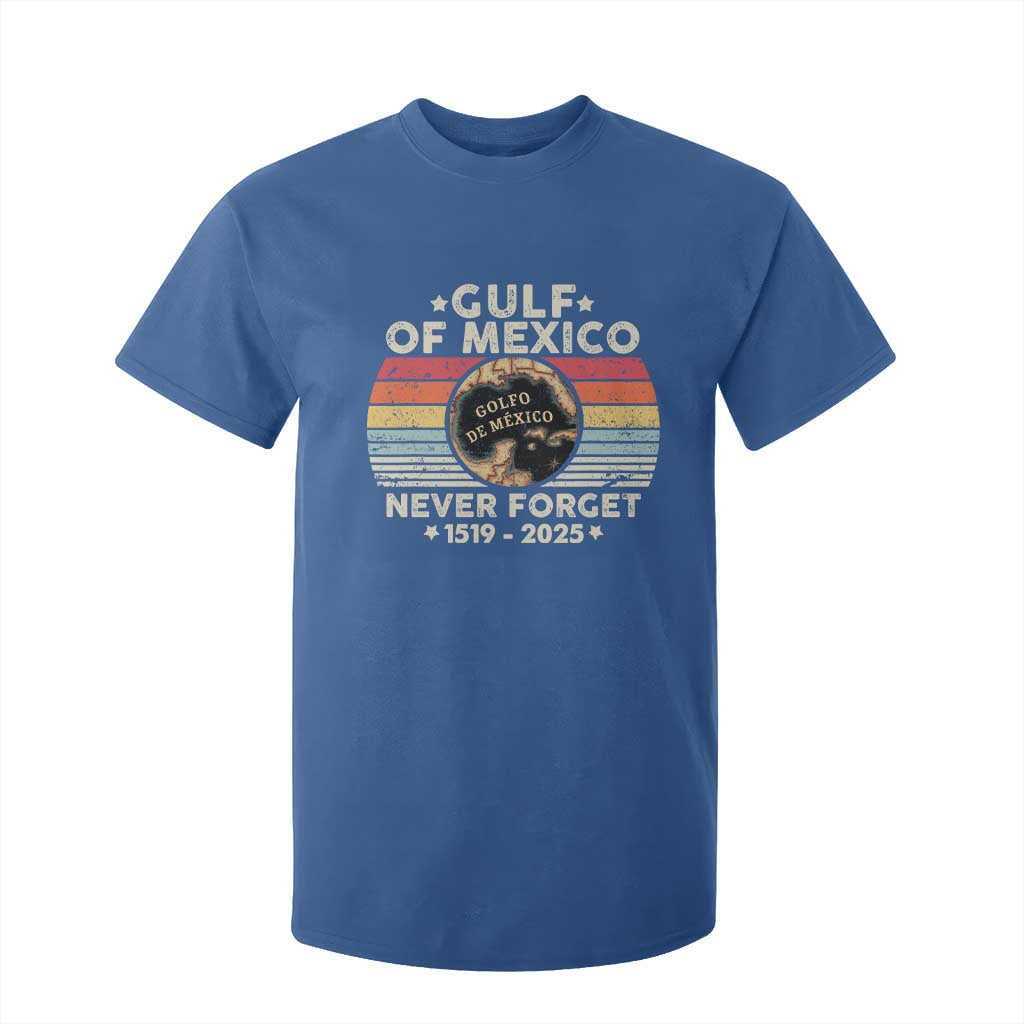 Never Forget Gulf Of Mexico T Shirt For Kid 1915 - 2025 TS10 Royal Blue Print Your Wear