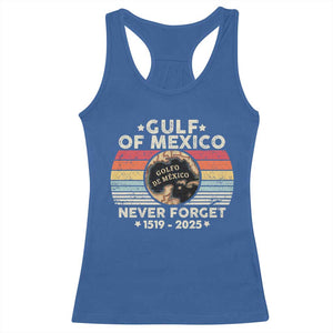 Never Forget Gulf Of Mexico Racerback Tank Top 1915 - 2025 TS10 Royal Blue Print Your Wear