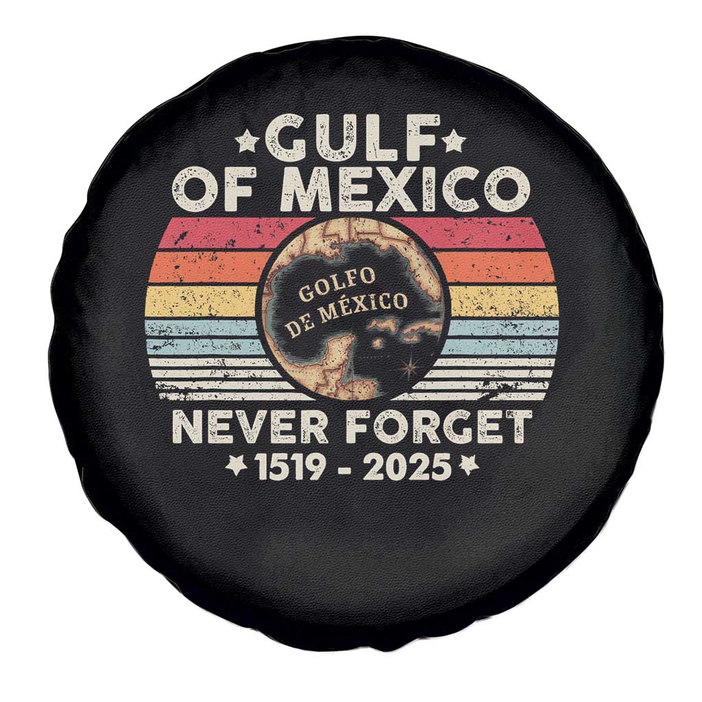 Never Forget Gulf Of Mexico Spare Tire Cover 1915 - 2025 TS10 Print Your Wear