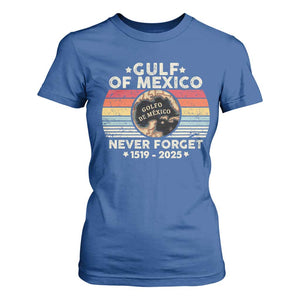 Never Forget Gulf Of Mexico T Shirt For Women 1915 - 2025 TS10 Royal Blue Print Your Wear