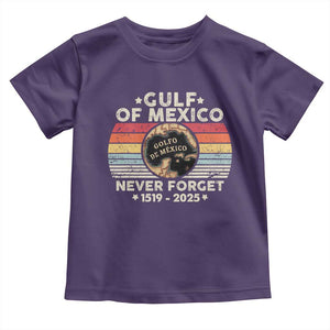 Never Forget Gulf Of Mexico Toddler T Shirt 1915 - 2025 TS10 Purple Print Your Wear