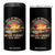 Gulf Of Mexico 4 in 1 Can Cooler Tumbler Never Forget 1915 - 2025 Coast Texas Alabama Mississippi Florida Beach TS10 One Size: 16 oz Black Print Your Wear