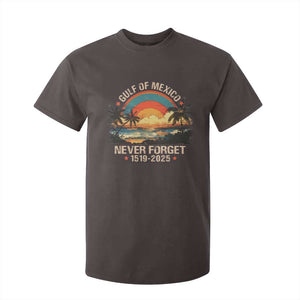 Gulf Of Mexico T Shirt For Kid Never Forget 1915 - 2025 Coast Texas Alabama Mississippi Florida Beach TS10 Dark Chocolate Print Your Wear