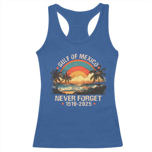 Gulf Of Mexico Racerback Tank Top Never Forget 1915 - 2025 Coast Texas Alabama Mississippi Florida Beach TS10 Royal Blue Print Your Wear