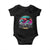 Gulf Of Mexico Baby Onesie Est. 1550 Retro Summer Vibes TS10 Black Print Your Wear
