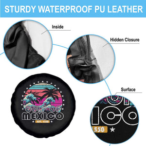 Gulf Of Mexico Spare Tire Cover Est. 1550 Retro Summer Vibes TS10 Print Your Wear