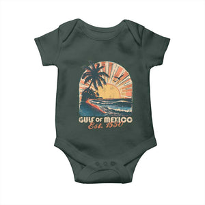 Gulf Of Mexico Baby Onesie Est. 1550 Sunny Vibes TS10 Print Your Wear