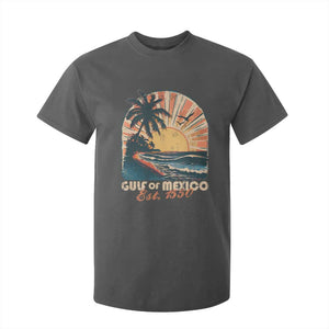 Gulf Of Mexico T Shirt For Kid Est. 1550 Sunny Vibes TS10 Dark Heather Print Your Wear