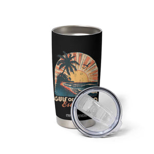 Gulf Of Mexico Tumbler Cup Est. 1550 Sunny Vibes TS10 Print Your Wear
