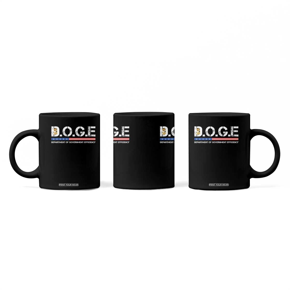 DOGE Department of Government Efficiency Coffee Mug TS10 Print Your Wear