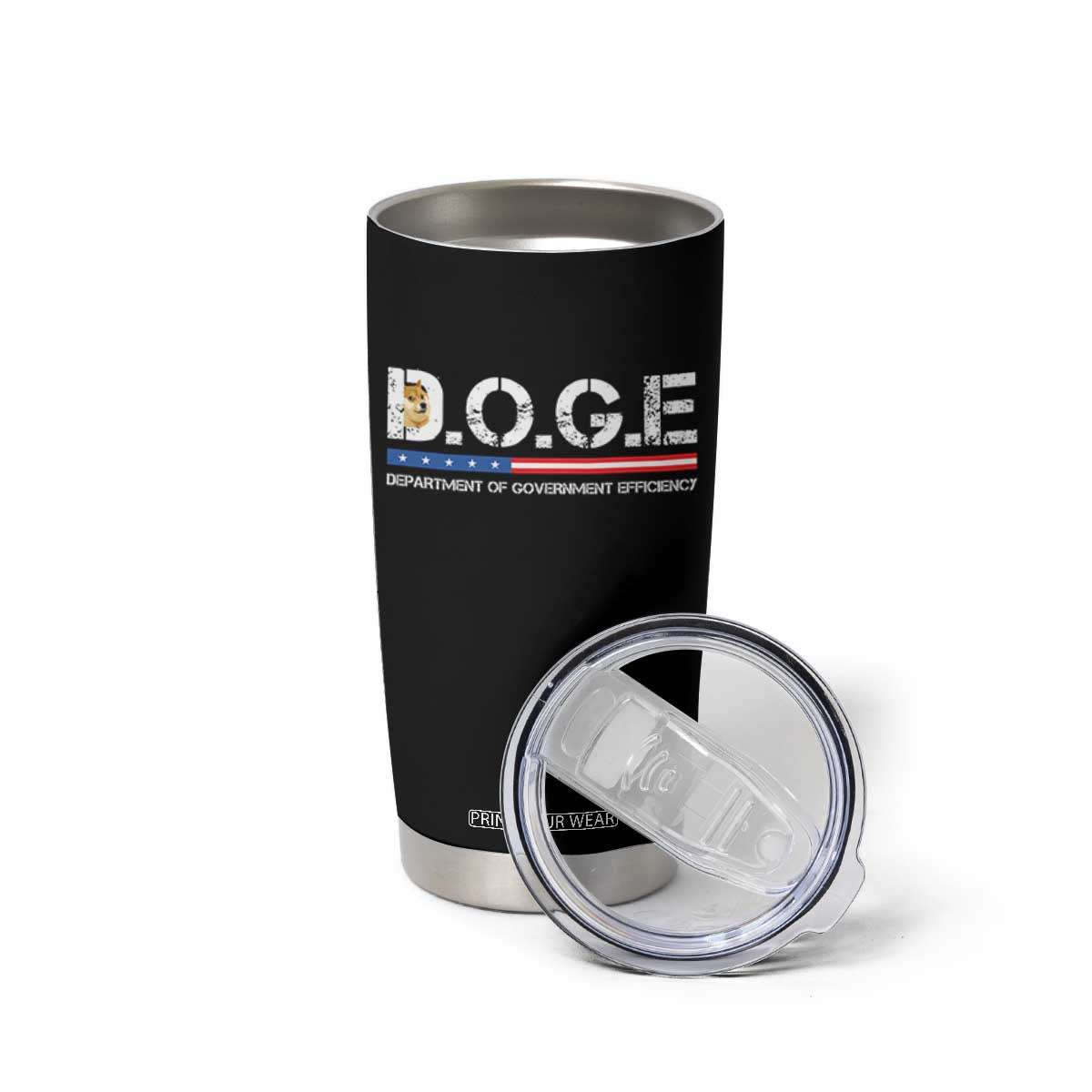 DOGE Department of Government Efficiency Tumbler Cup TS10 Print Your Wear