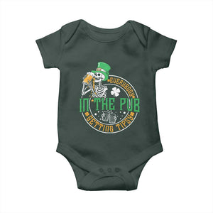 St Patricks Day Pub Baby Onesie Everybody In The Pub Getting Tipsy TS10 Print Your Wear