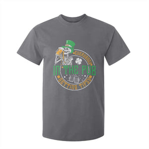 St Patricks Day Pub T Shirt For Kid Everybody In The Pub Getting Tipsy TS10 Charcoal Print Your Wear