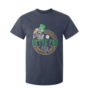 St Patricks Day Pub T Shirt For Kid Everybody In The Pub Getting Tipsy TS10 Navy Print Your Wear