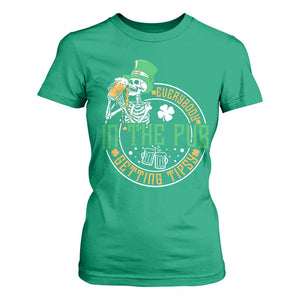St Patricks Day Pub T Shirt For Women Everybody In The Pub Getting Tipsy TS10 Irish Green Print Your Wear