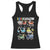 Easter Eggs-Cavator Racerback Tank Top Bunny Excavator Construction Trucks TS10 Black Print Your Wear