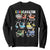 Easter Eggs-Cavator Sweatshirt Bunny Excavator Construction Trucks TS10 Black Print Your Wear