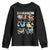 Easter Eggs-Cavator Youth Sweatshirt Bunny Excavator Construction Trucks TS10 Black Print Your Wear