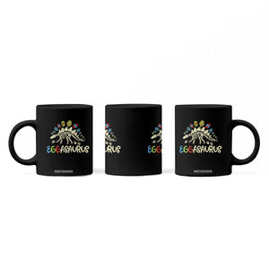 Easter Dinosaur Coffee Mug Kids Eggasaurus Easter Stegosaurus Dino Toddler Boys TS10 Print Your Wear